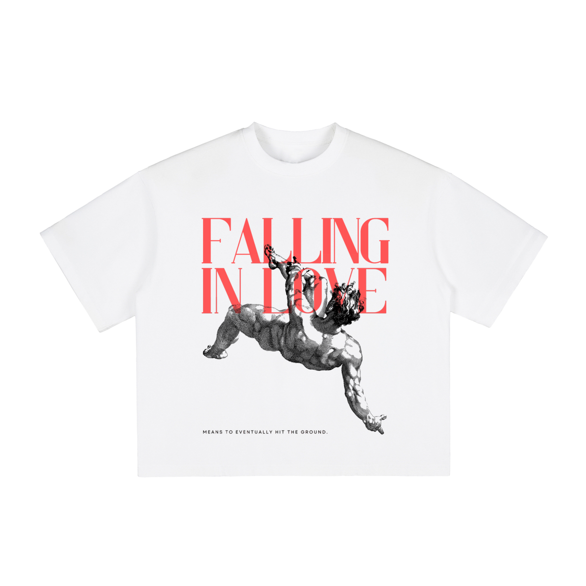 falling in love tee