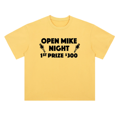 open mike tee