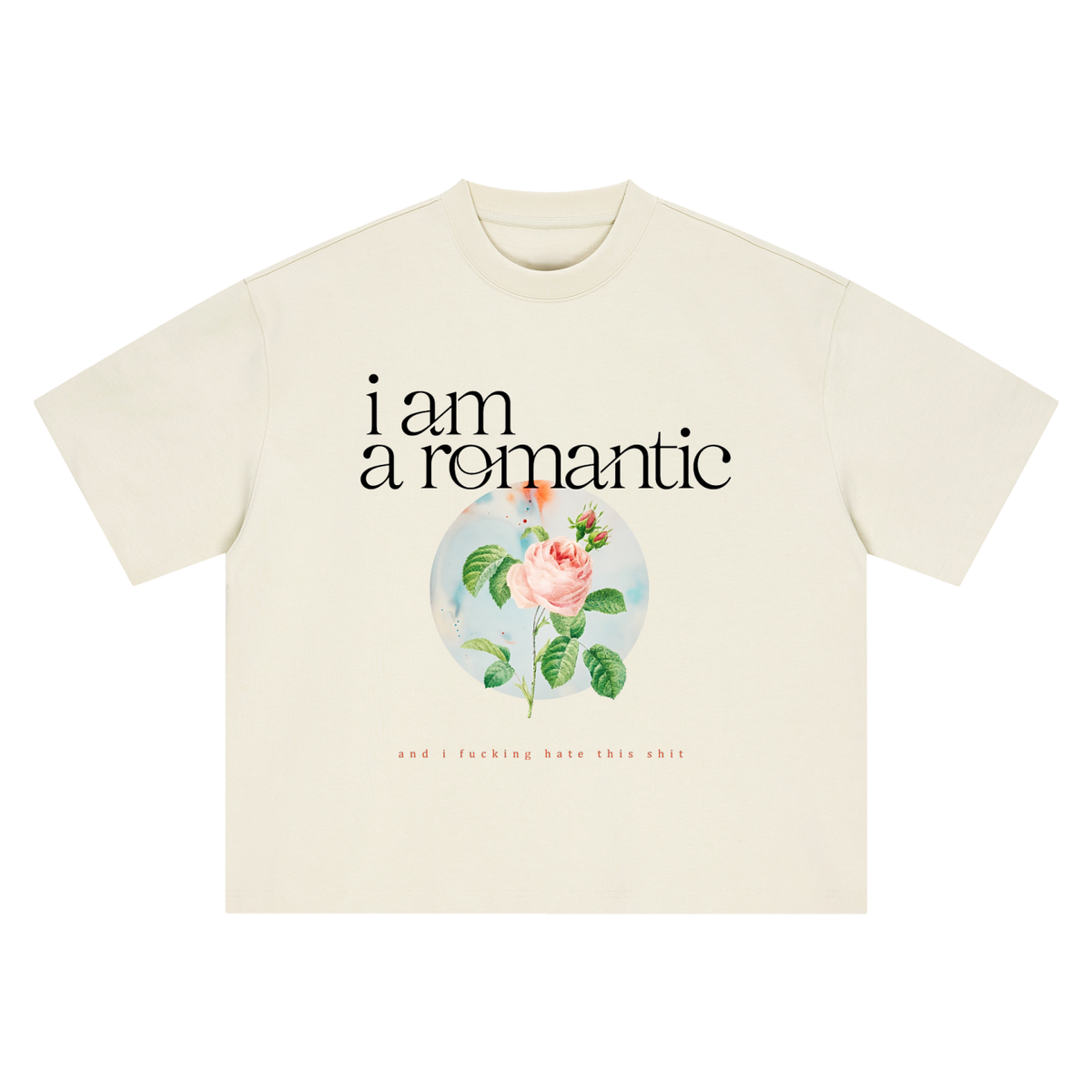 i am a romantic tee