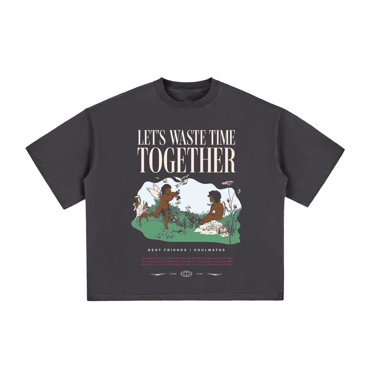 let's waste time tee