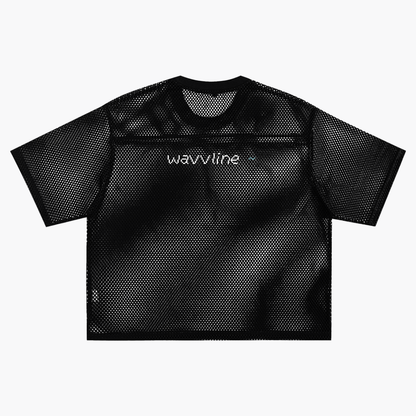 flavor logo mesh jersey