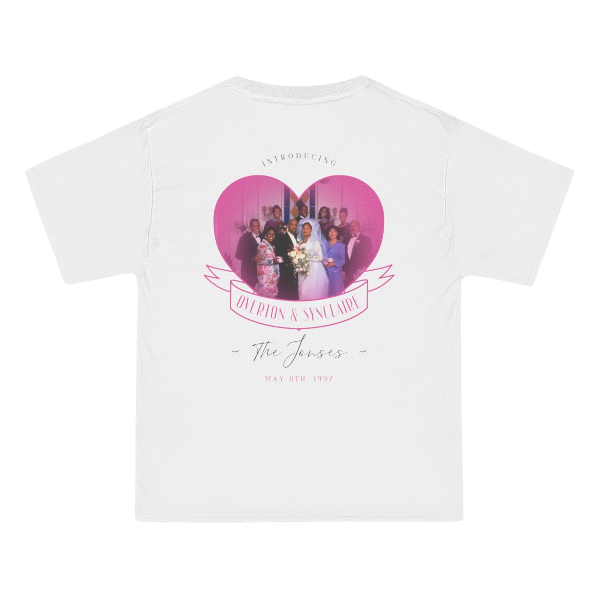 the jonses wedding tee