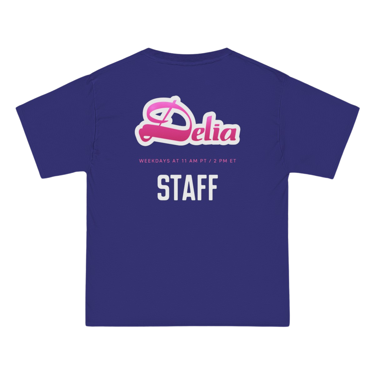 delia show staff tee