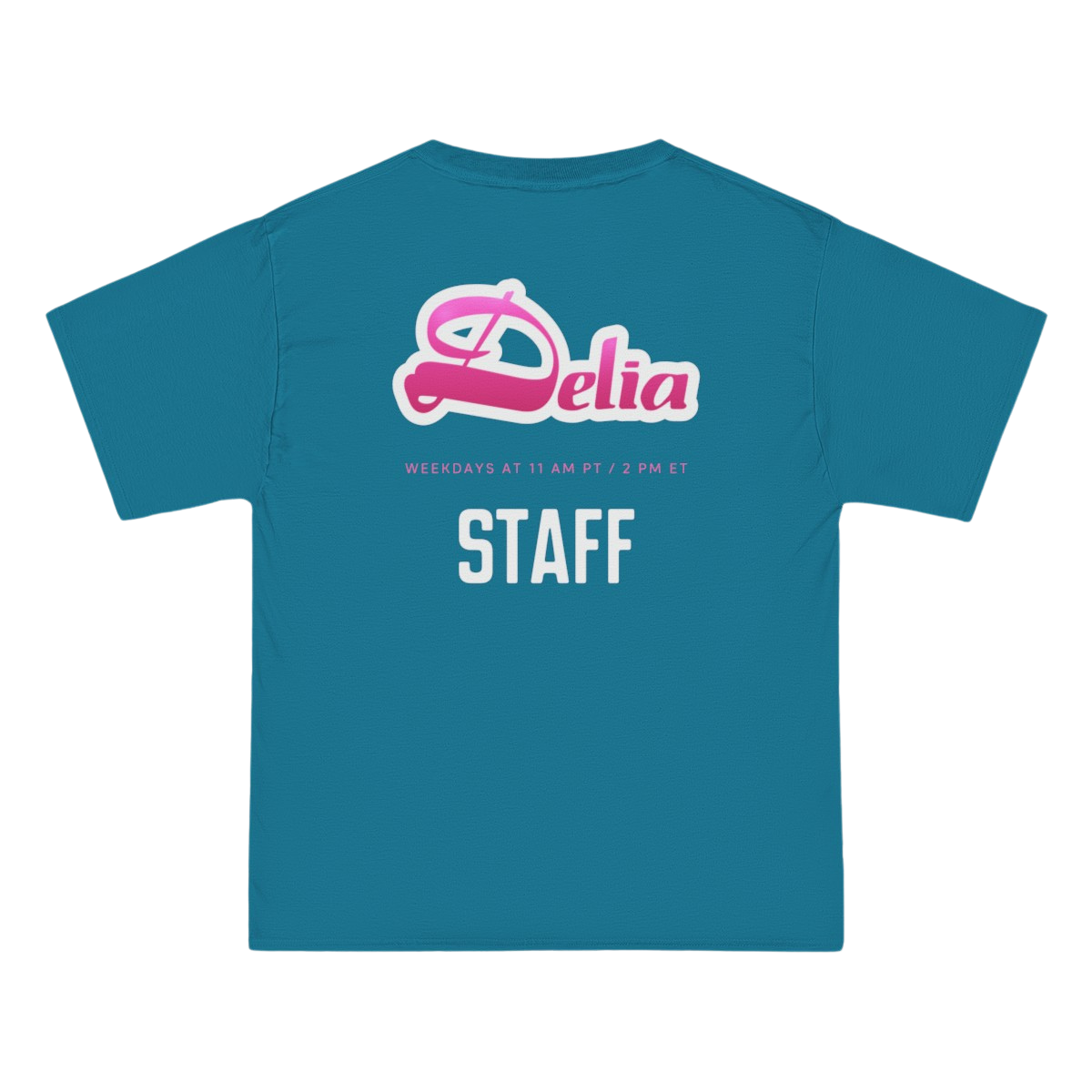 delia show staff tee