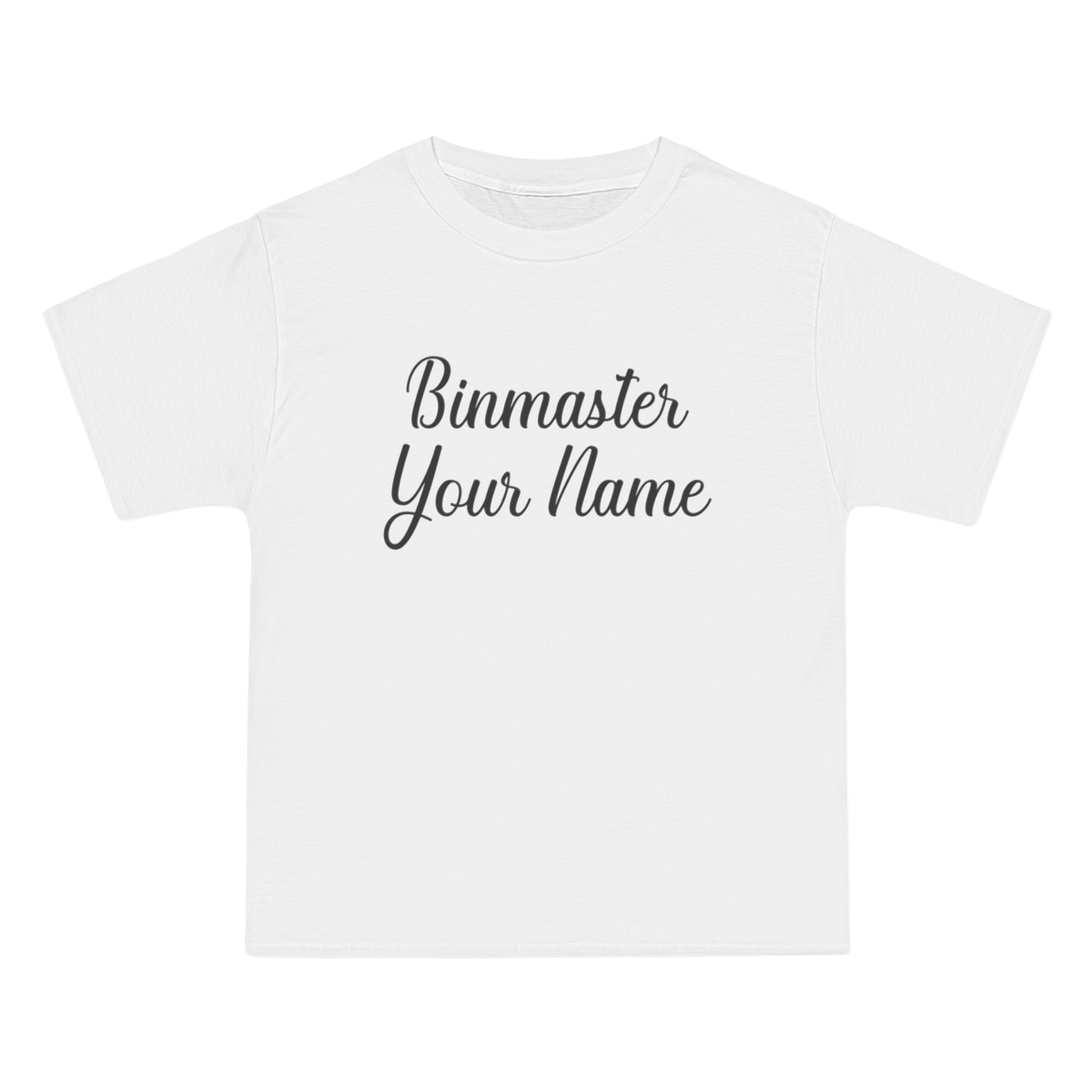 custom binmaster tee