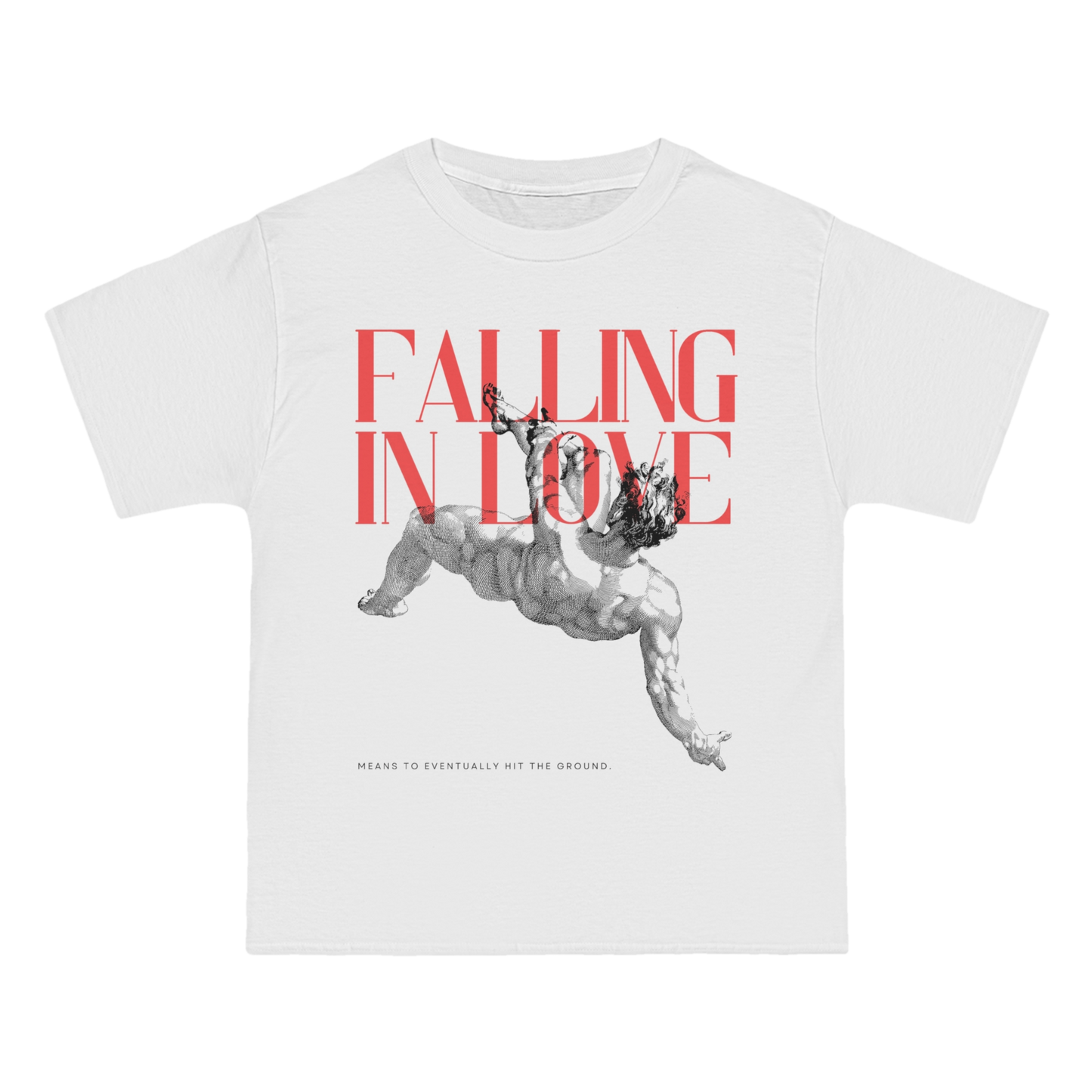 falling in love tee