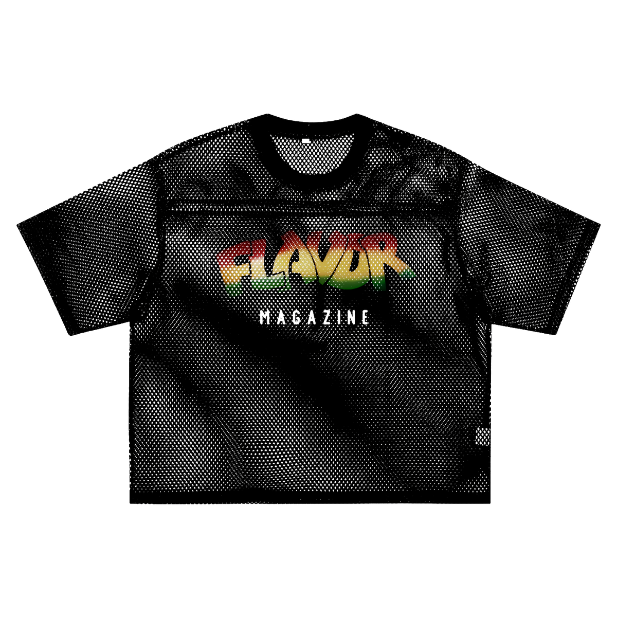 flavor logo mesh jersey