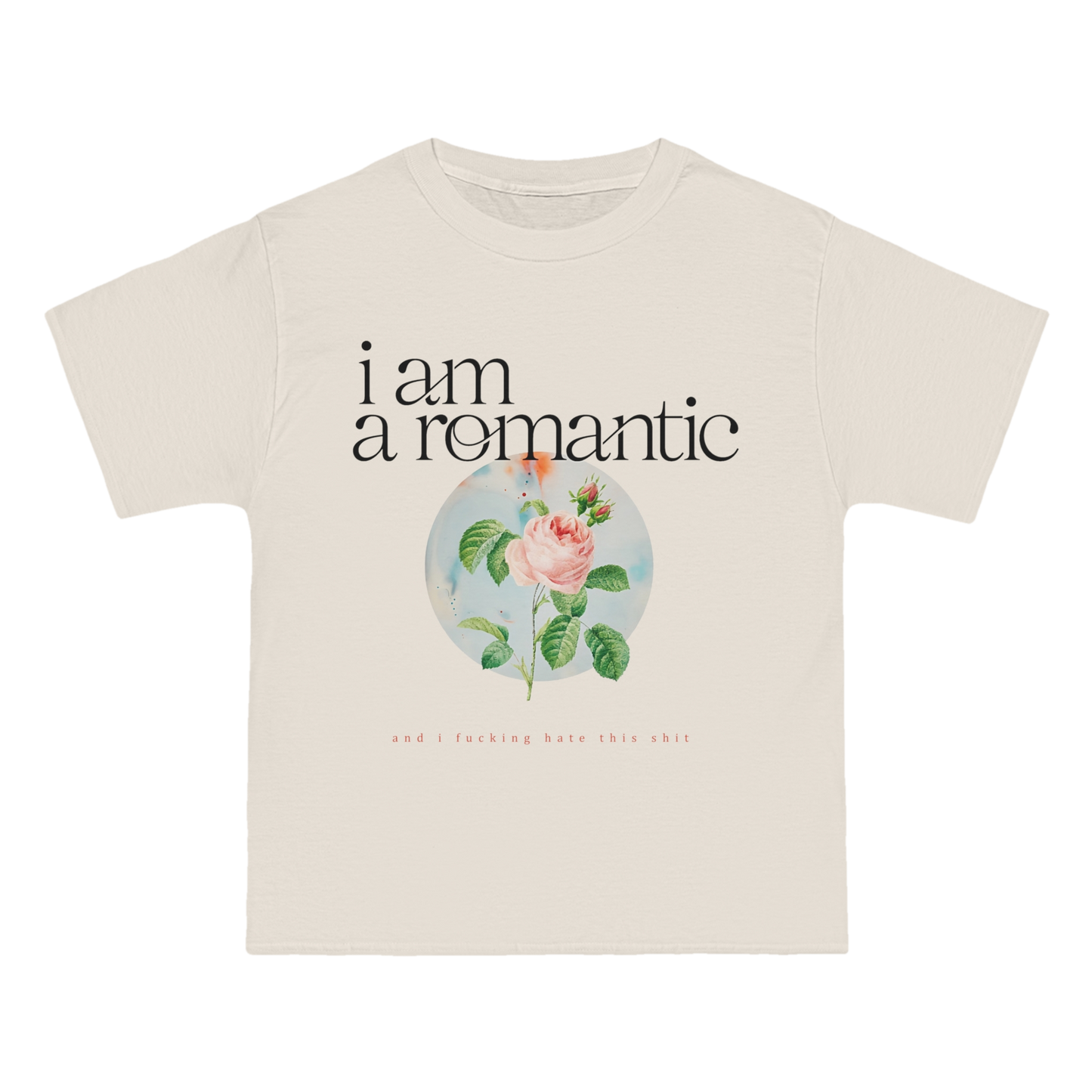 i am a romantic tee