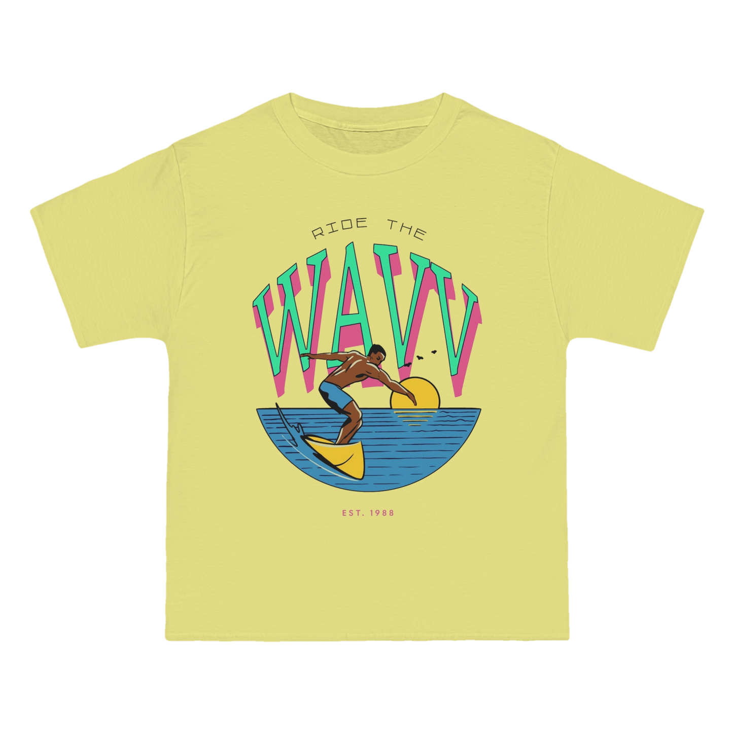 surf the wavv tee